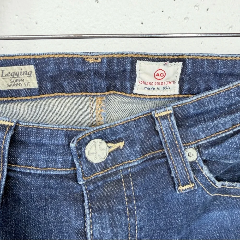 AG Adriano Goldschmied Women’s Size 25 Leggings Super Skinny Fit Stretch Jeans